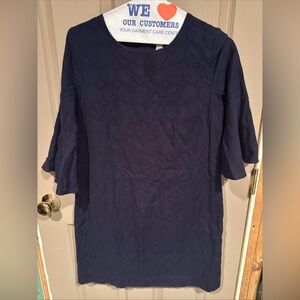 J. Crew Midnight Blue Lace Dress size M